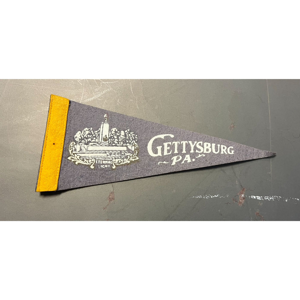 Vintage Gettysburg, PA pennant