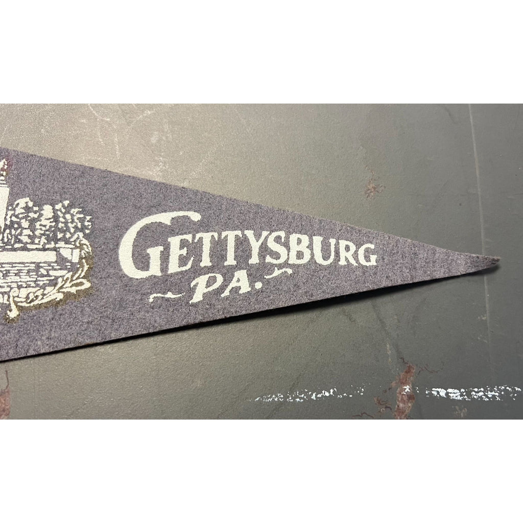 Vintage Gettysburg, PA pennant