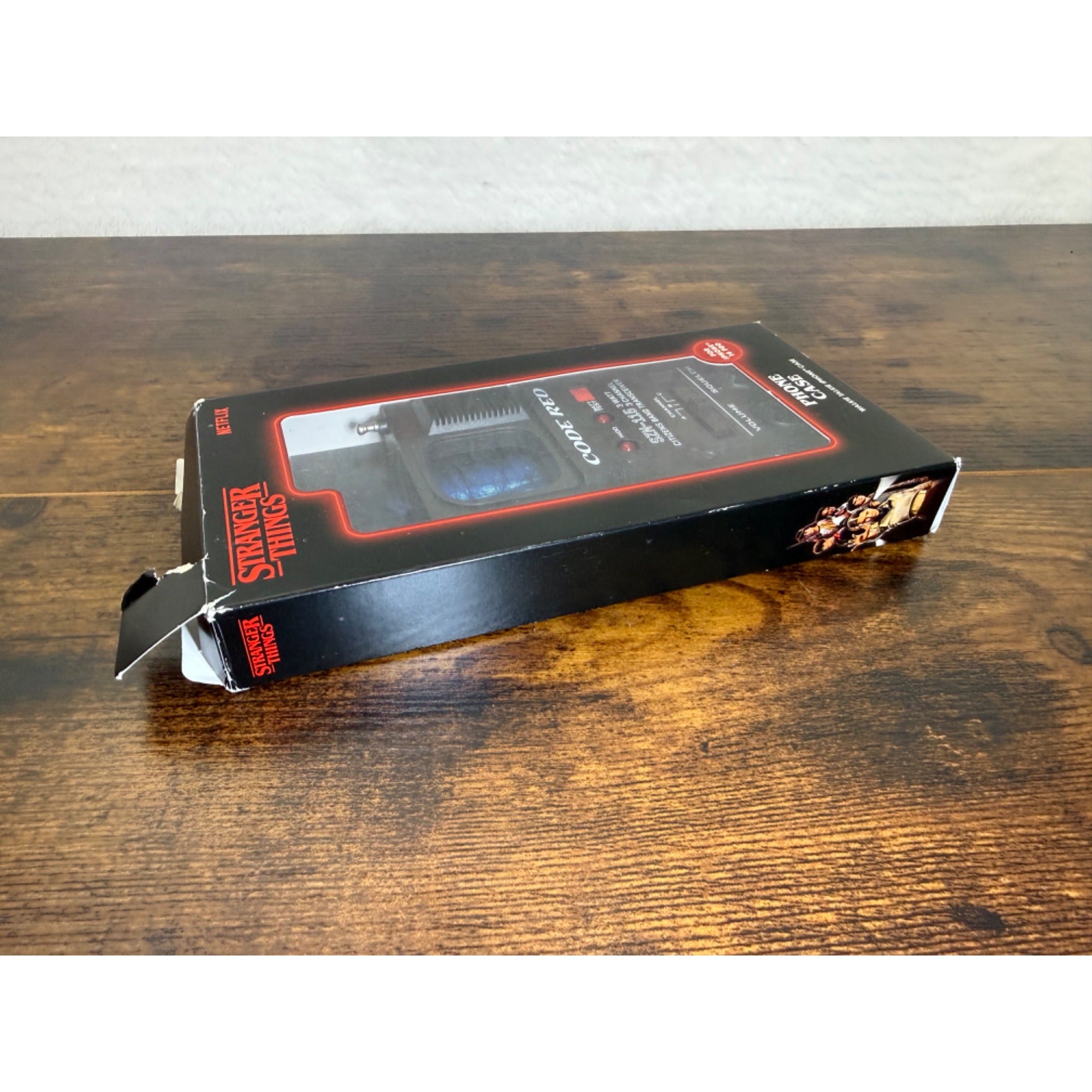 New open box Stranger Things walk-in talkie case for iPhone 16 pro