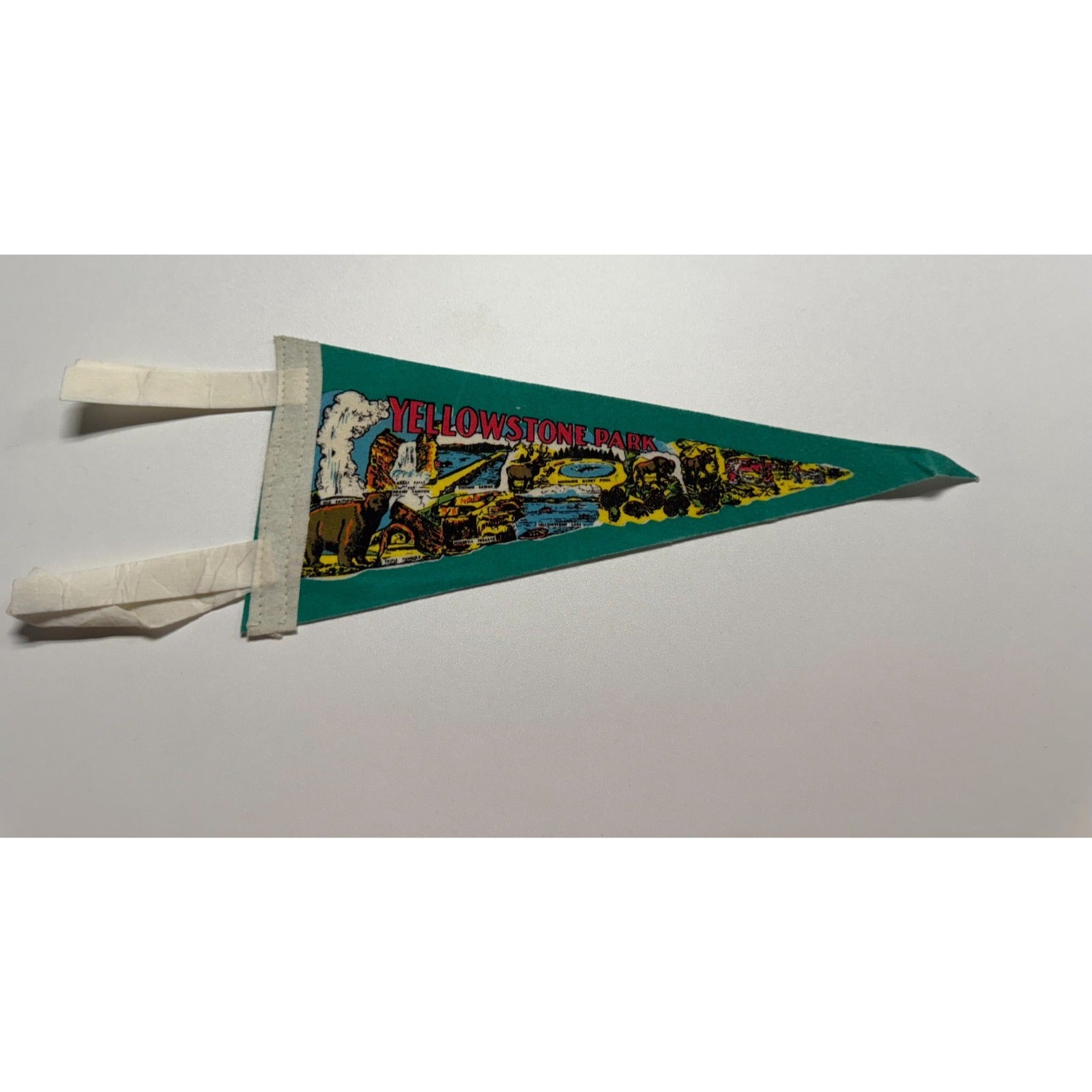 Vintage Yellowstone Park pennant