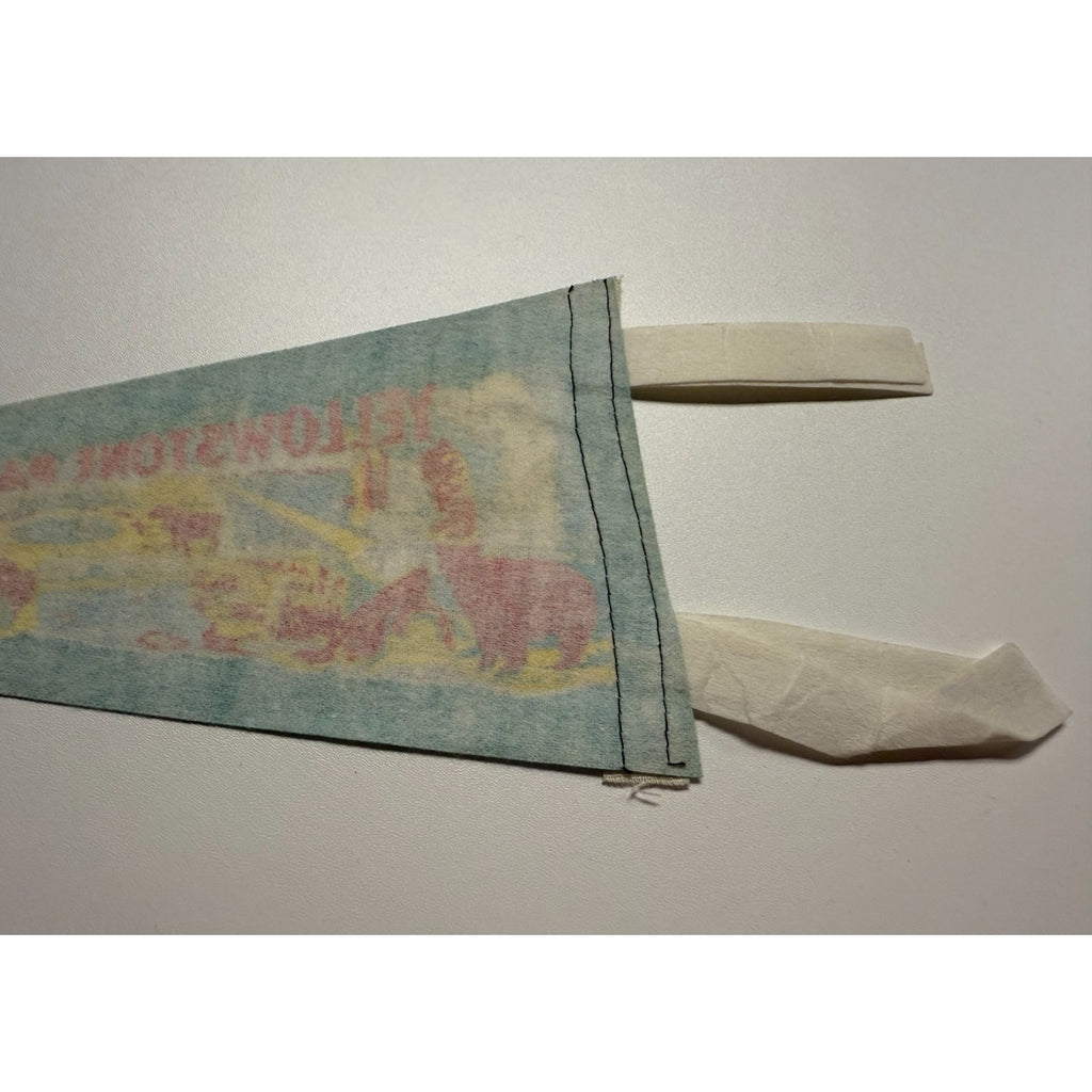 Vintage Yellowstone Park pennant