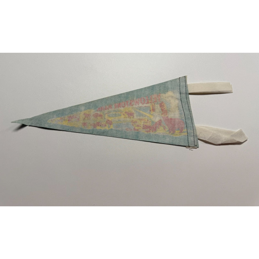 Vintage Yellowstone Park pennant