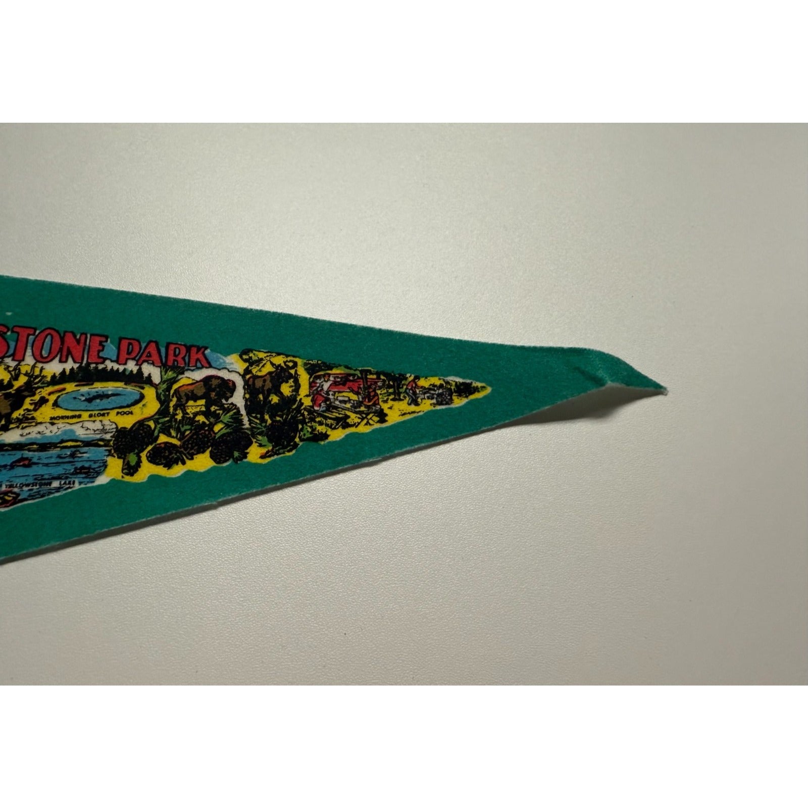 Vintage Yellowstone Park pennant
