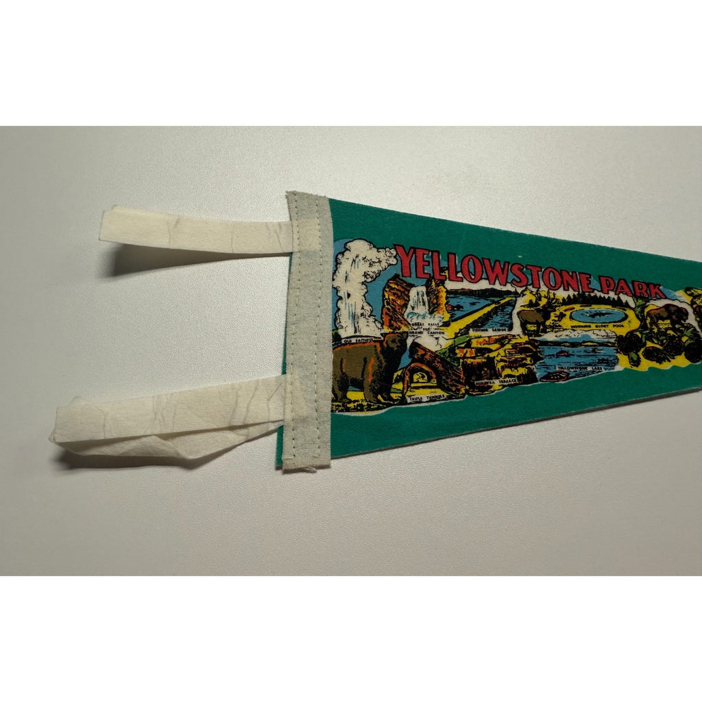 Vintage Yellowstone Park pennant