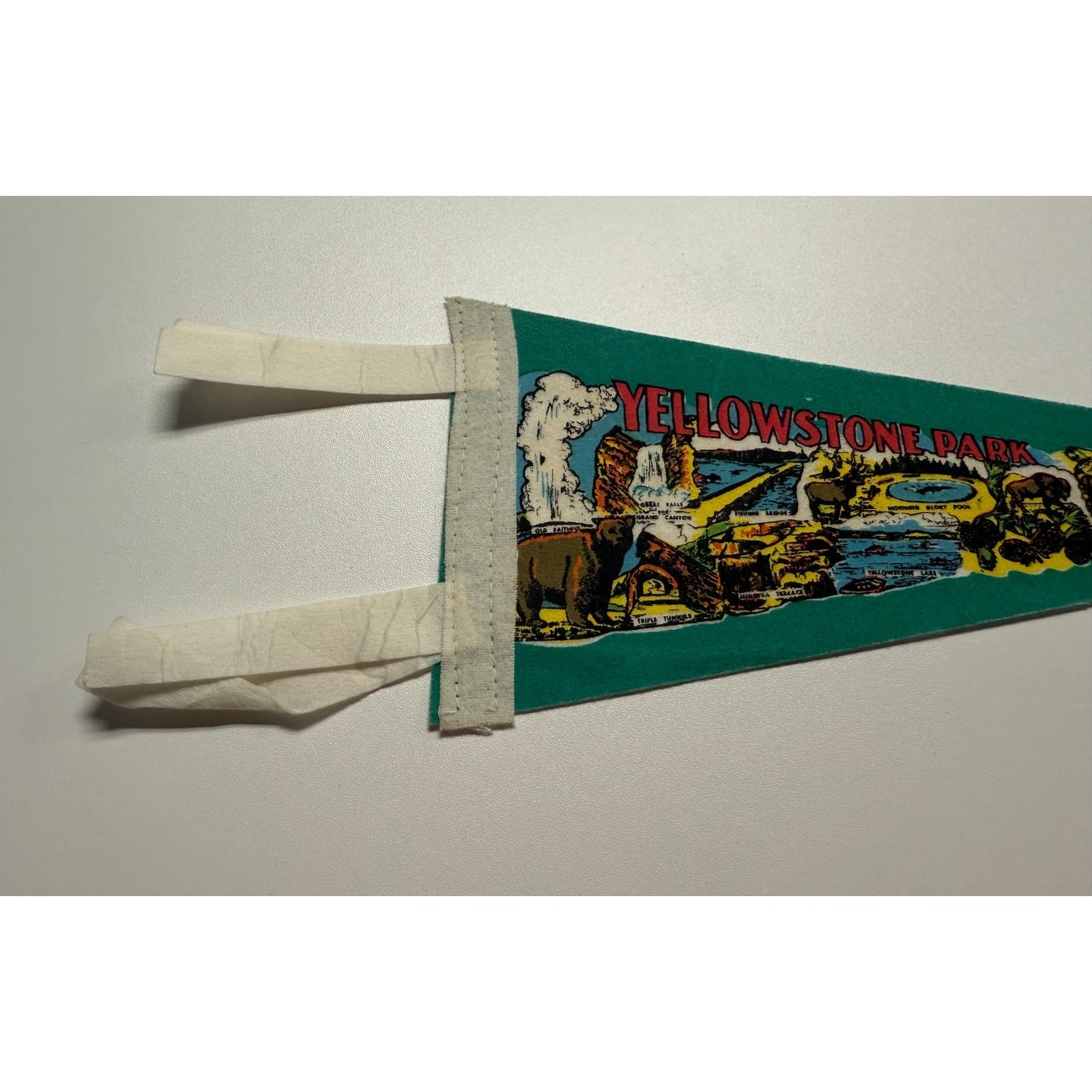 Vintage Yellowstone Park pennant