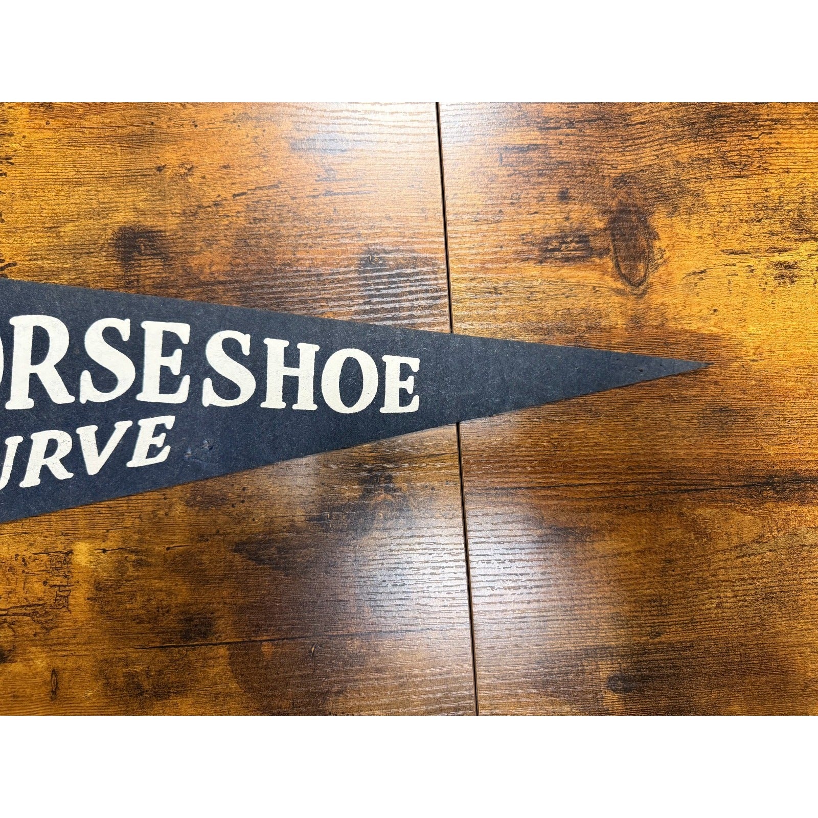 Vintage Horseshoe Curve Altoona, Pennsylvania pennant