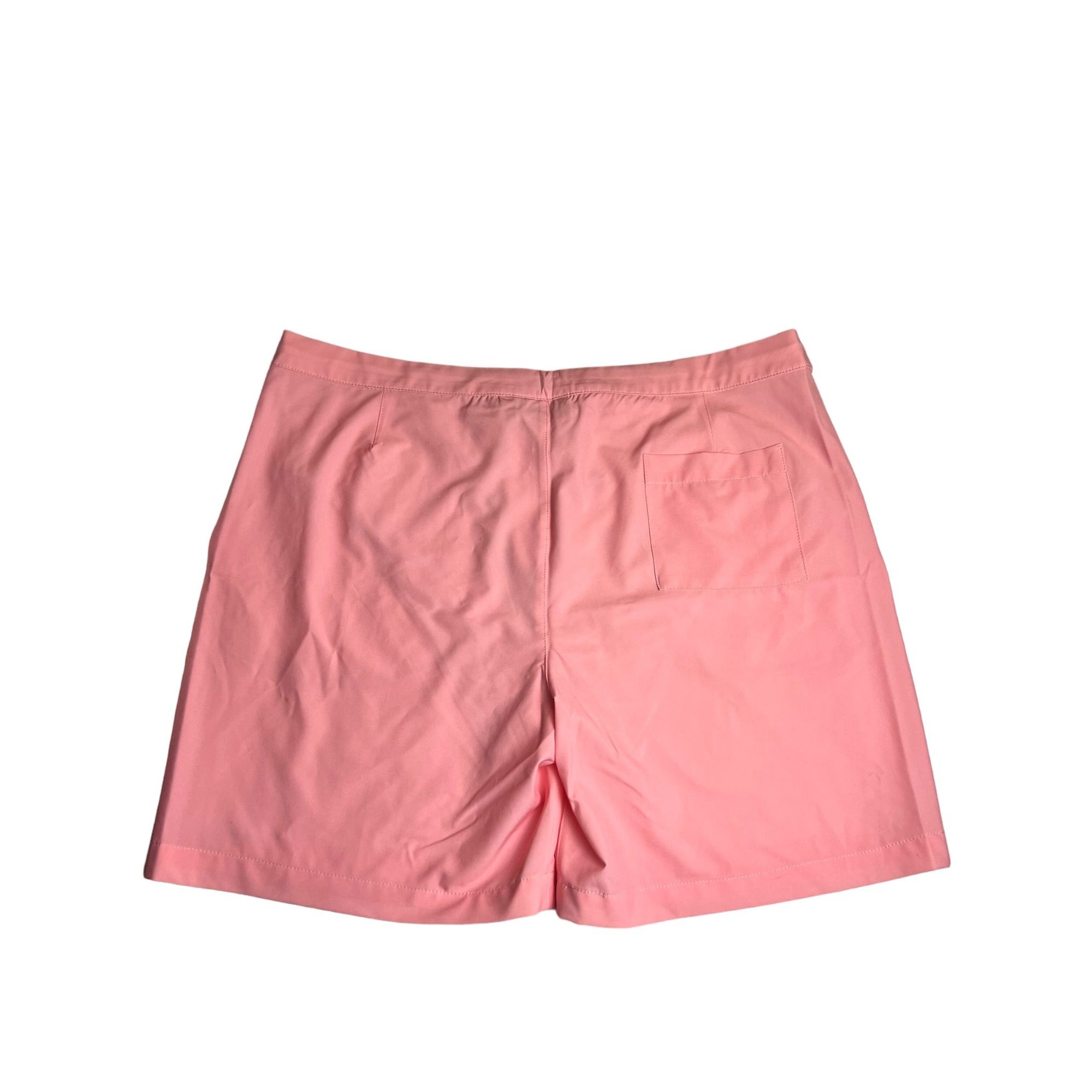 New Men's Argyle Grant pink swim trunks size 38