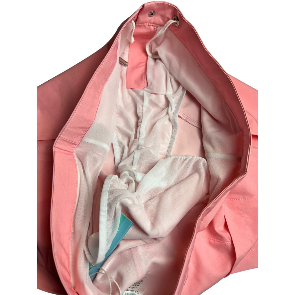 New Men's Argyle Grant pink swim trunks size 38