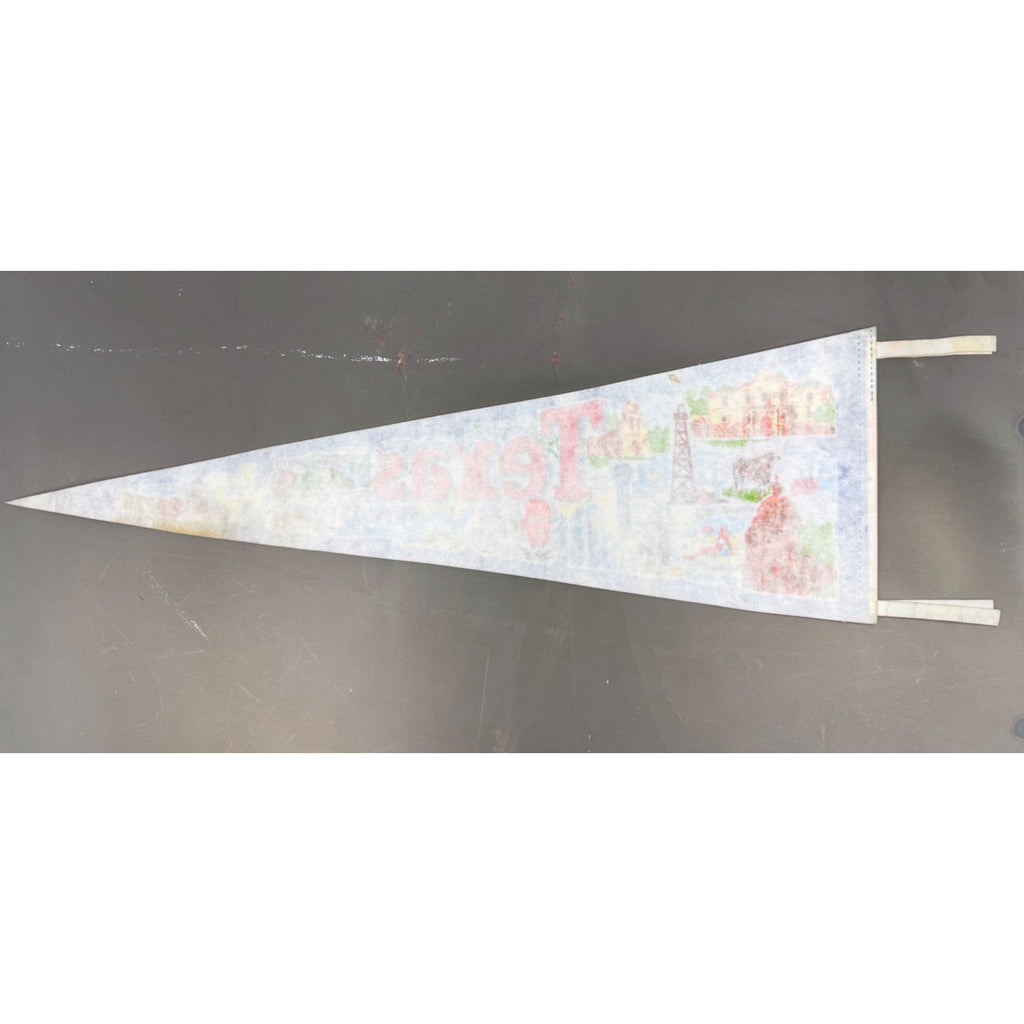 Vintage Texas State pennant