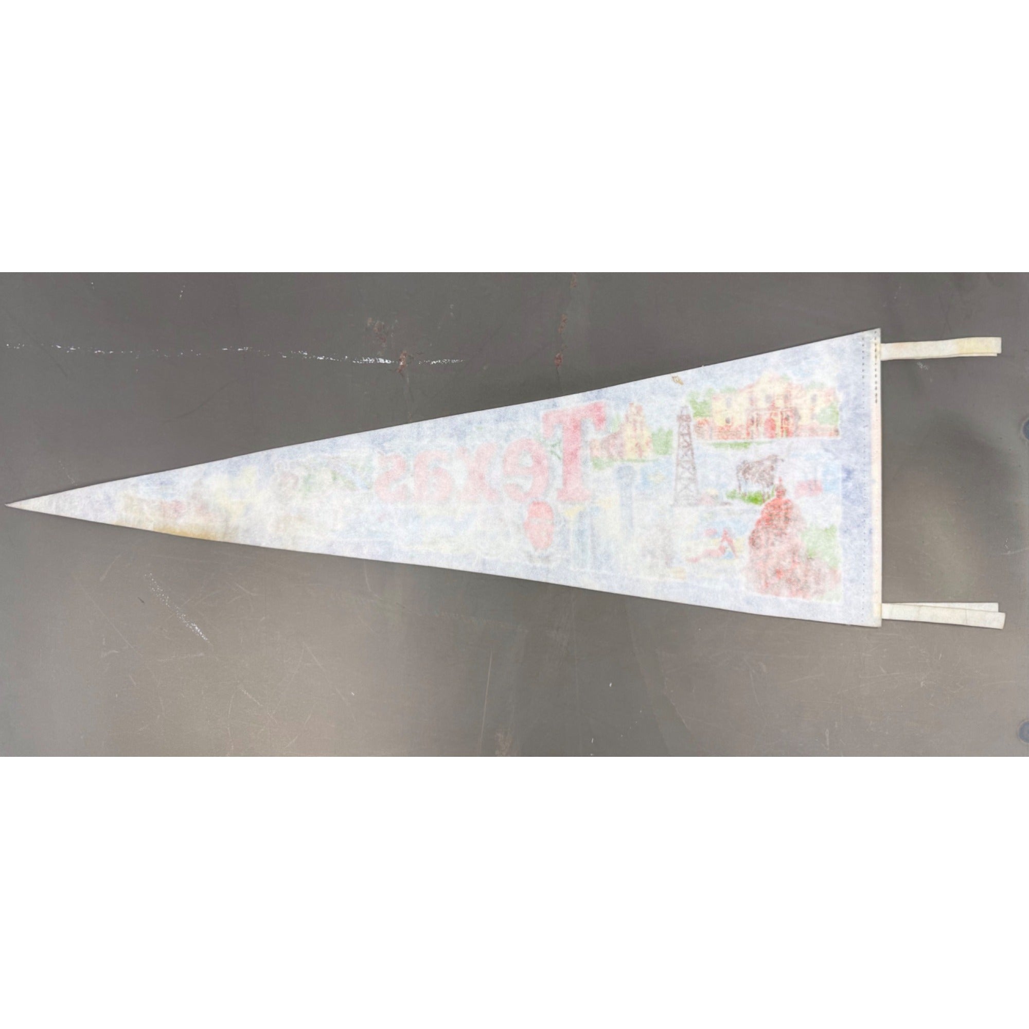 Vintage Texas State pennant