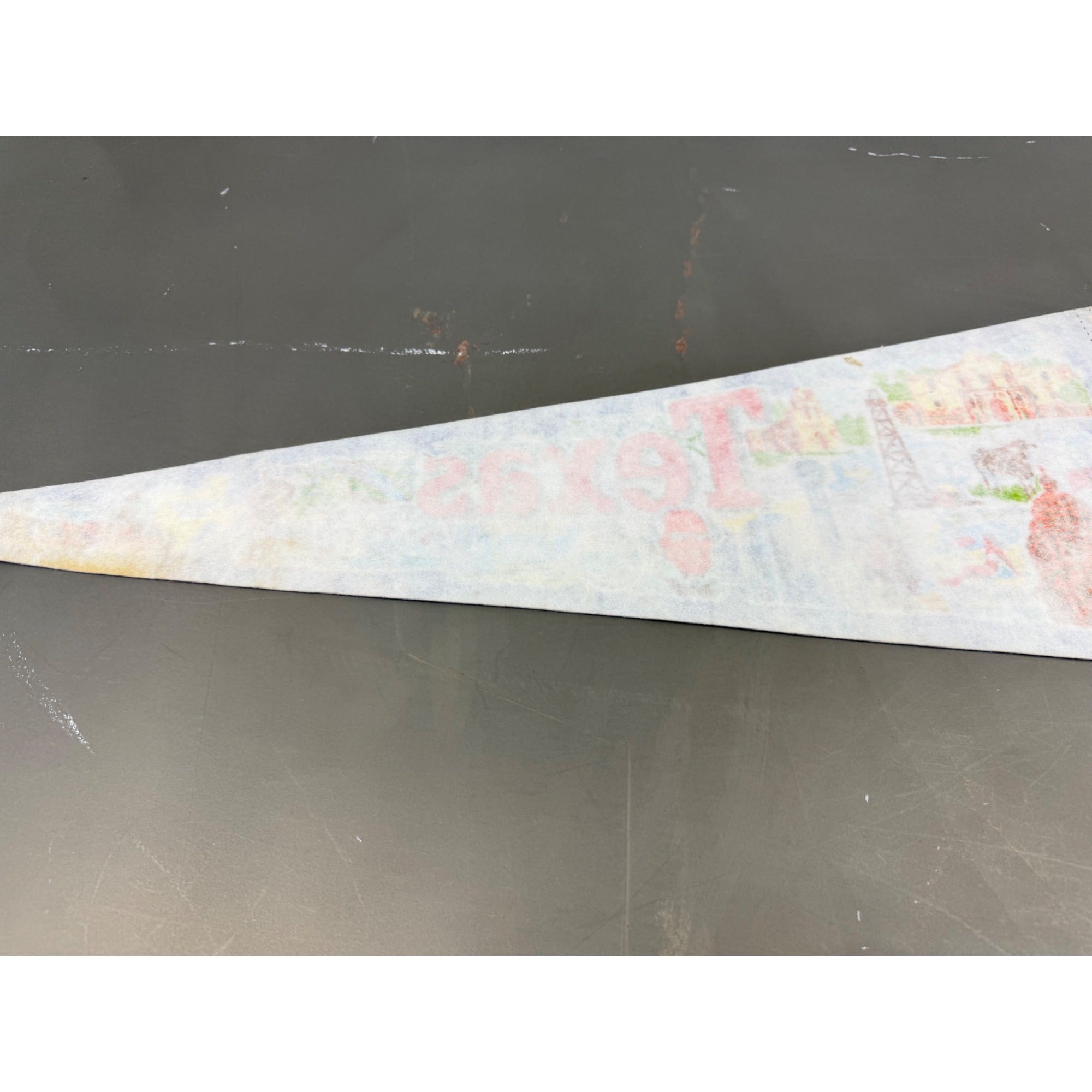 Vintage Texas State pennant