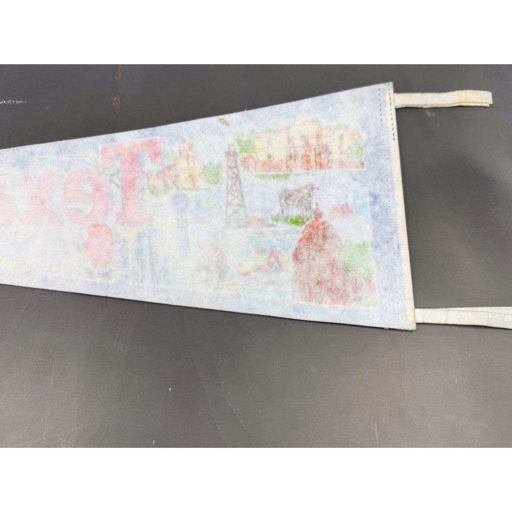 Vintage Texas State pennant