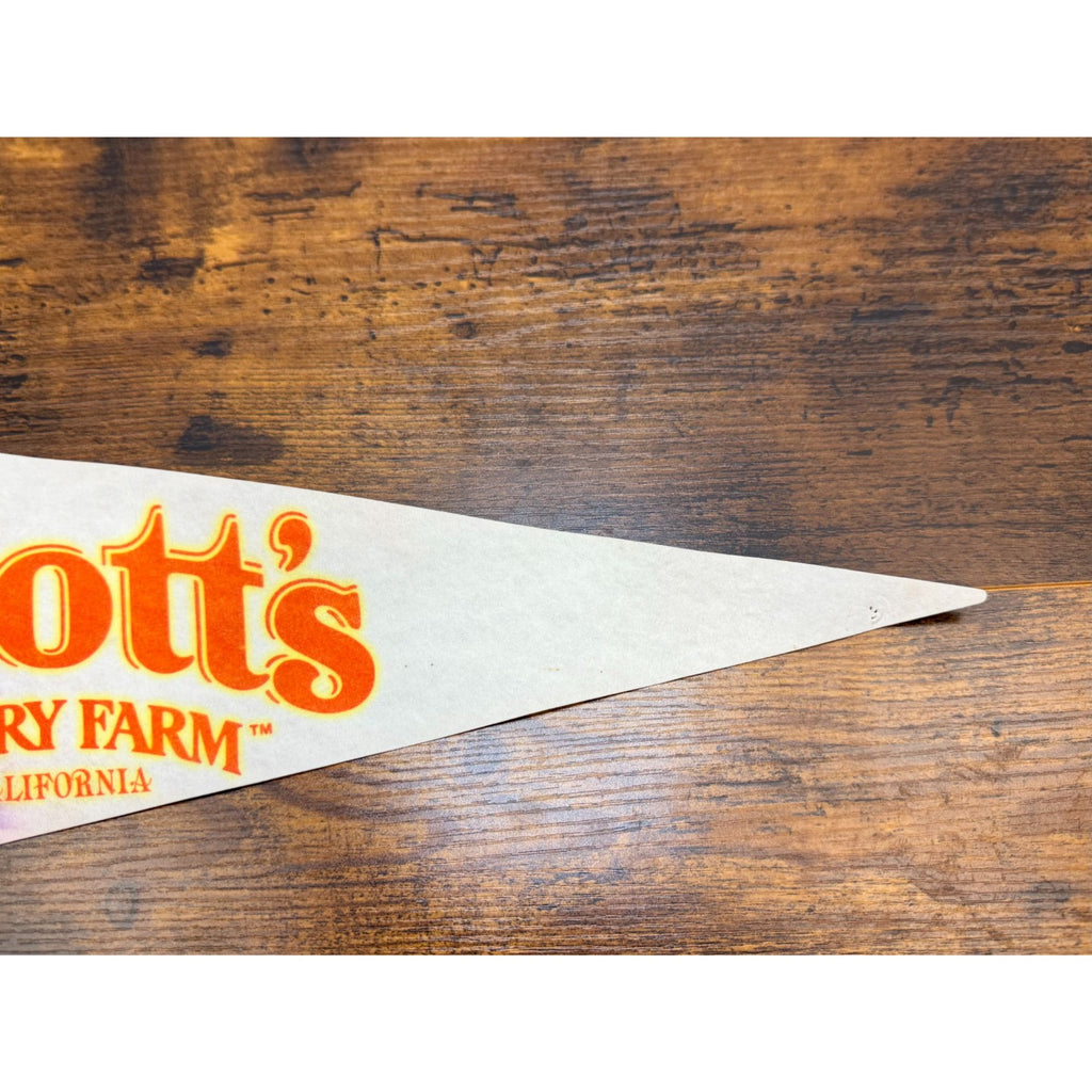 Vintage Collector's Series Knott's Berry Farm, California Pennant 29.5 inches