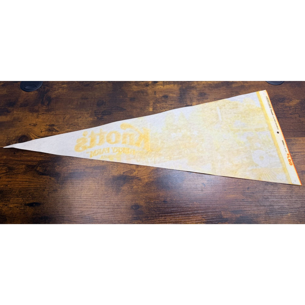 Vintage Collector's Series Knott's Berry Farm, California Pennant 29.5 inches
