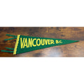 Vintage Vancouver, B.C. Pennant classic souvenir 20 inches