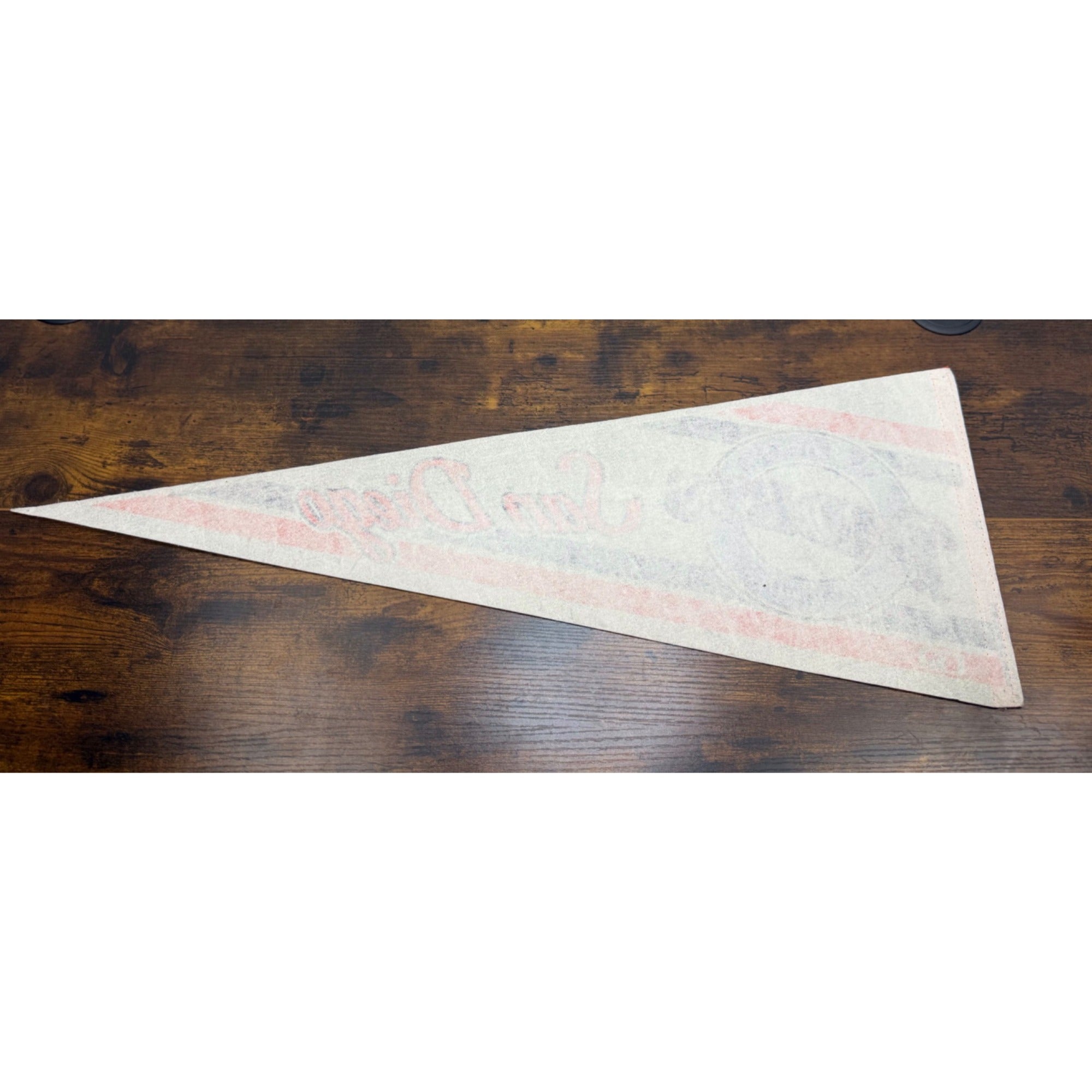San Diego Padres Vintage MLB Felt Pennant Baseball Memorabilia 30 inches