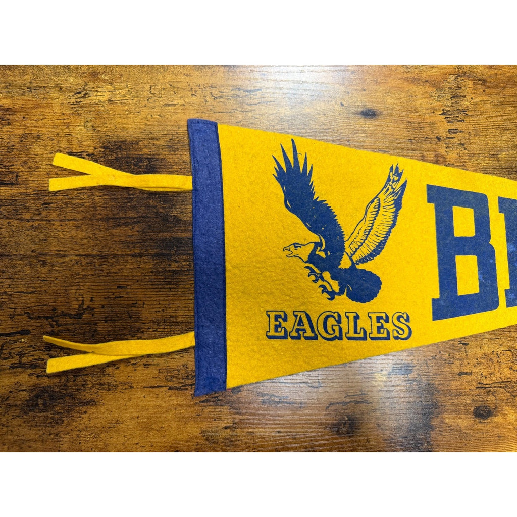 Vintage Blanton Eagles pennant
