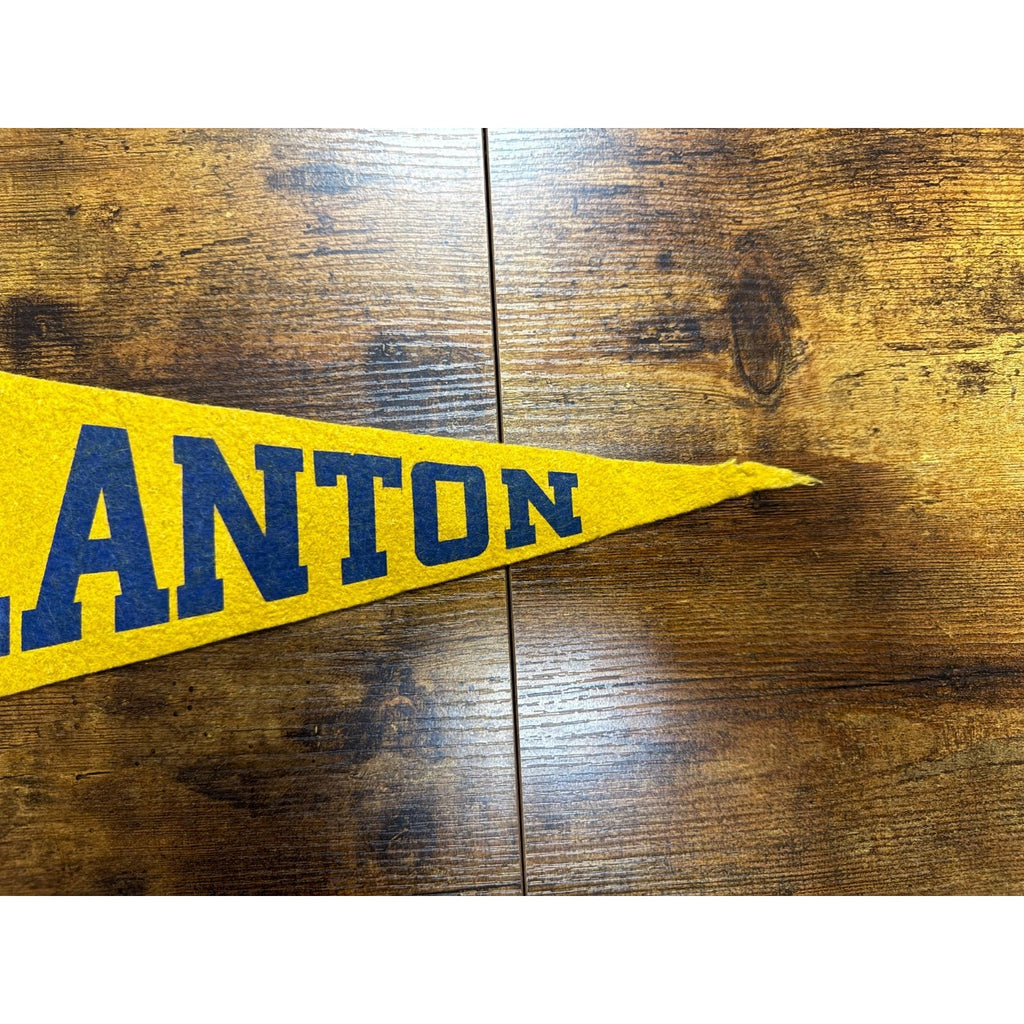 Vintage Blanton Eagles pennant