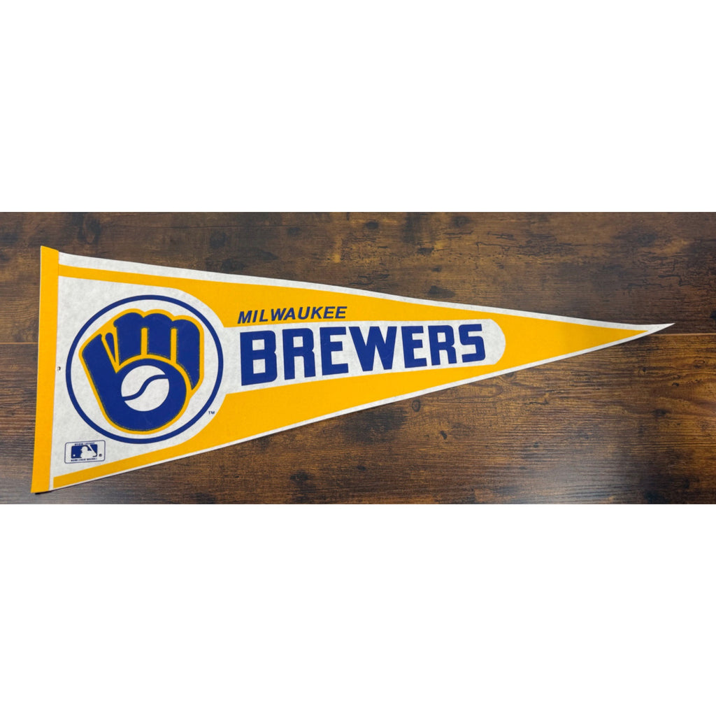 Milwaukee Brewers MLB Licensed Felt Pennant 30" Team Logo Banner