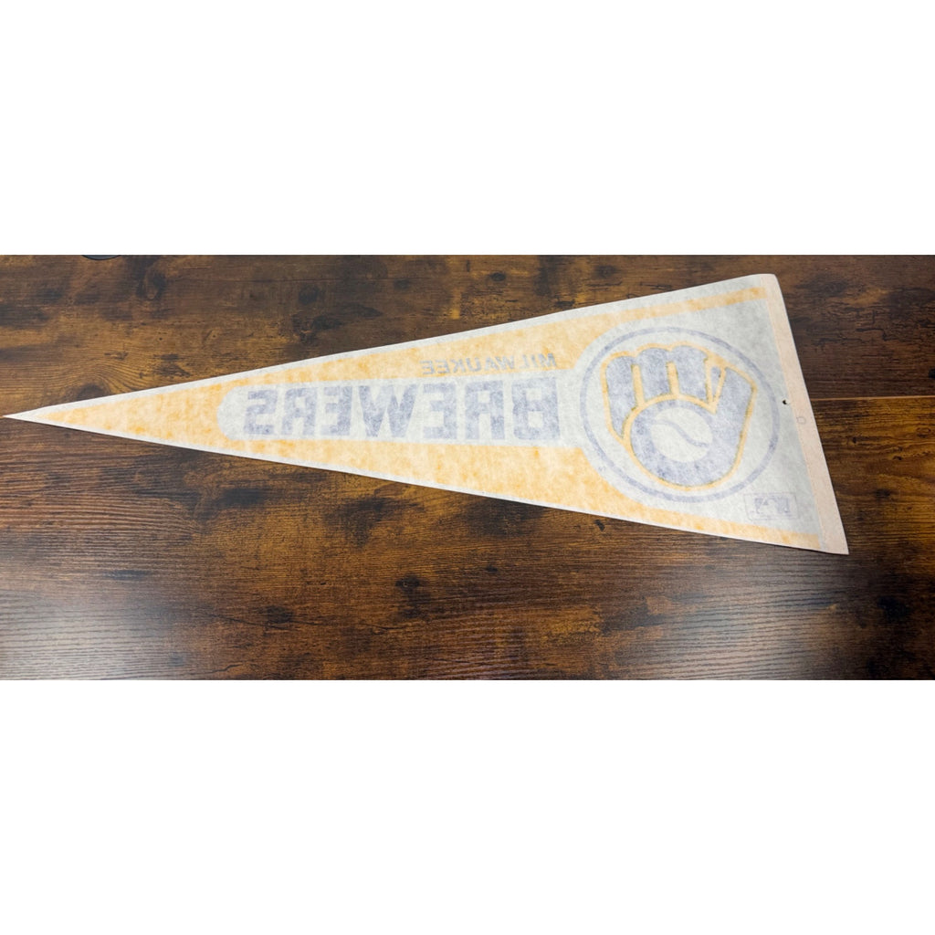 Milwaukee Brewers MLB Licensed Felt Pennant 30" Team Logo Banner