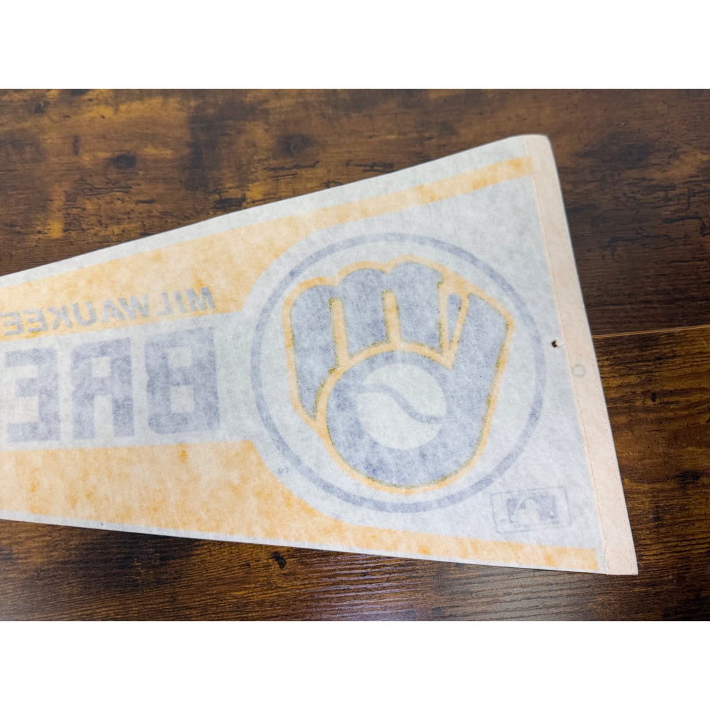 Milwaukee Brewers MLB Licensed Felt Pennant 30" Team Logo Banner