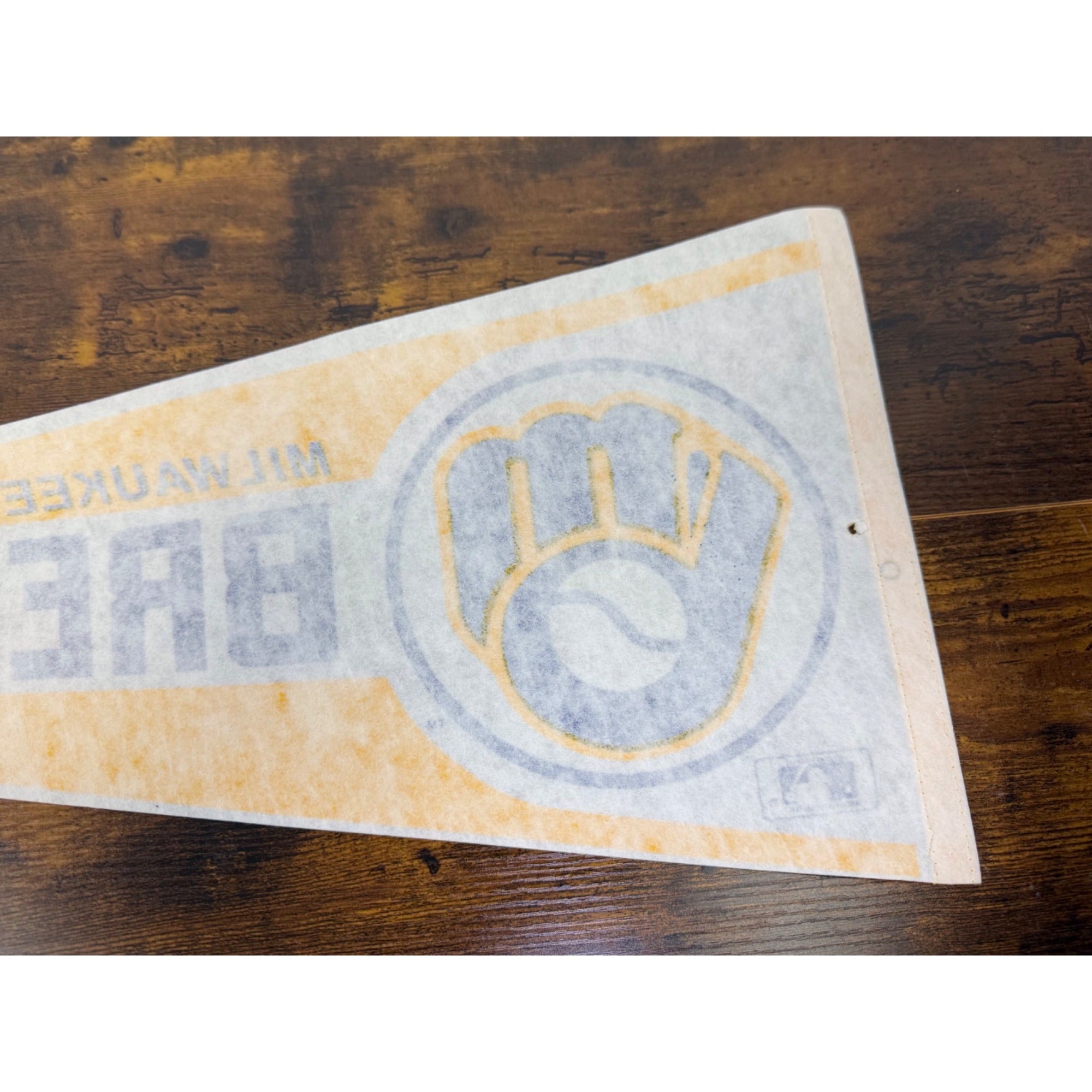 Milwaukee Brewers MLB Licensed Felt Pennant 30" Team Logo Banner