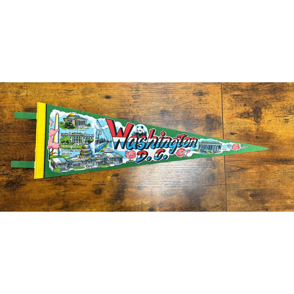 Vintage Washington D.C. pennant