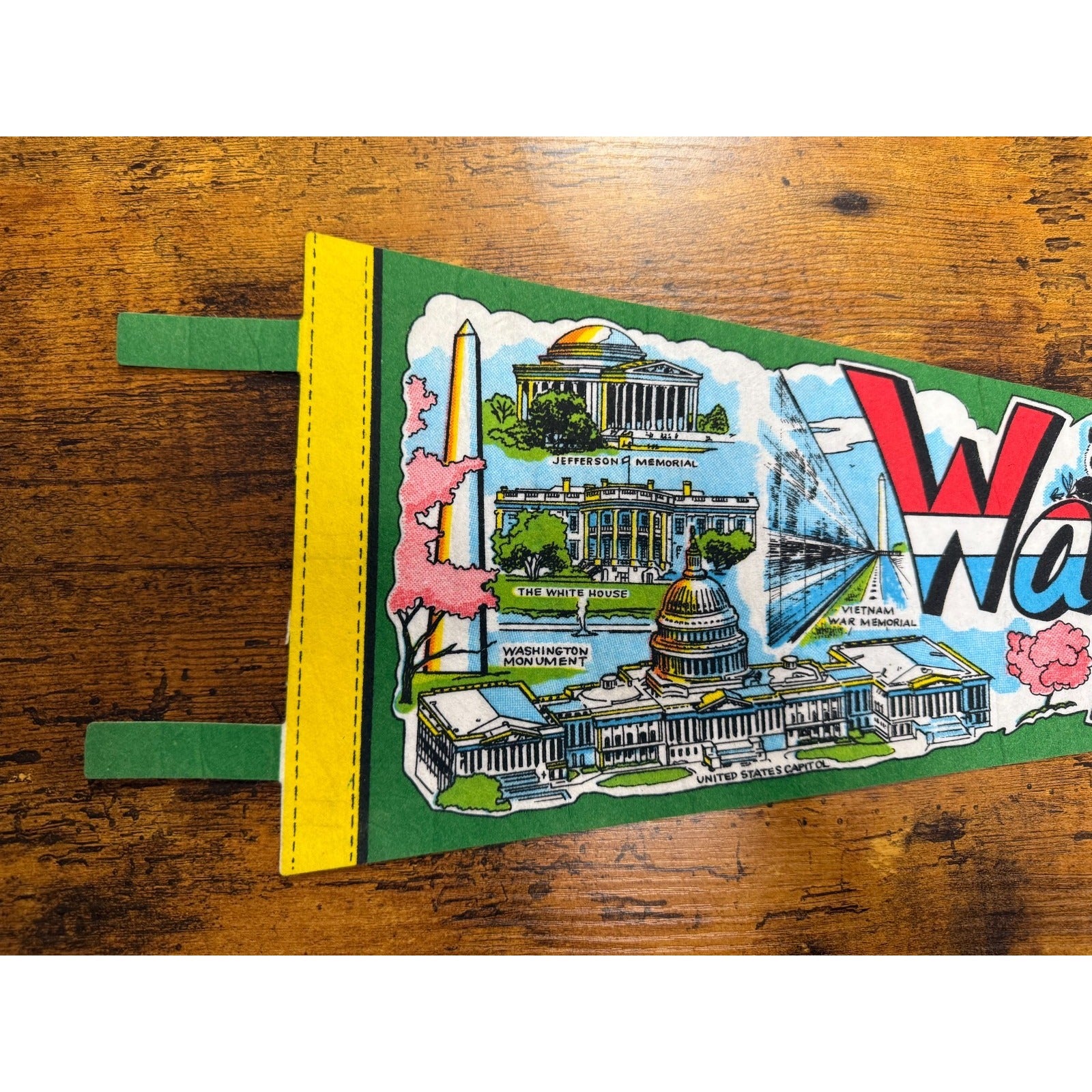Vintage Washington D.C. pennant