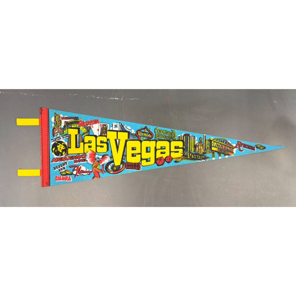 Vintage Las Vegas, Nevada pennant