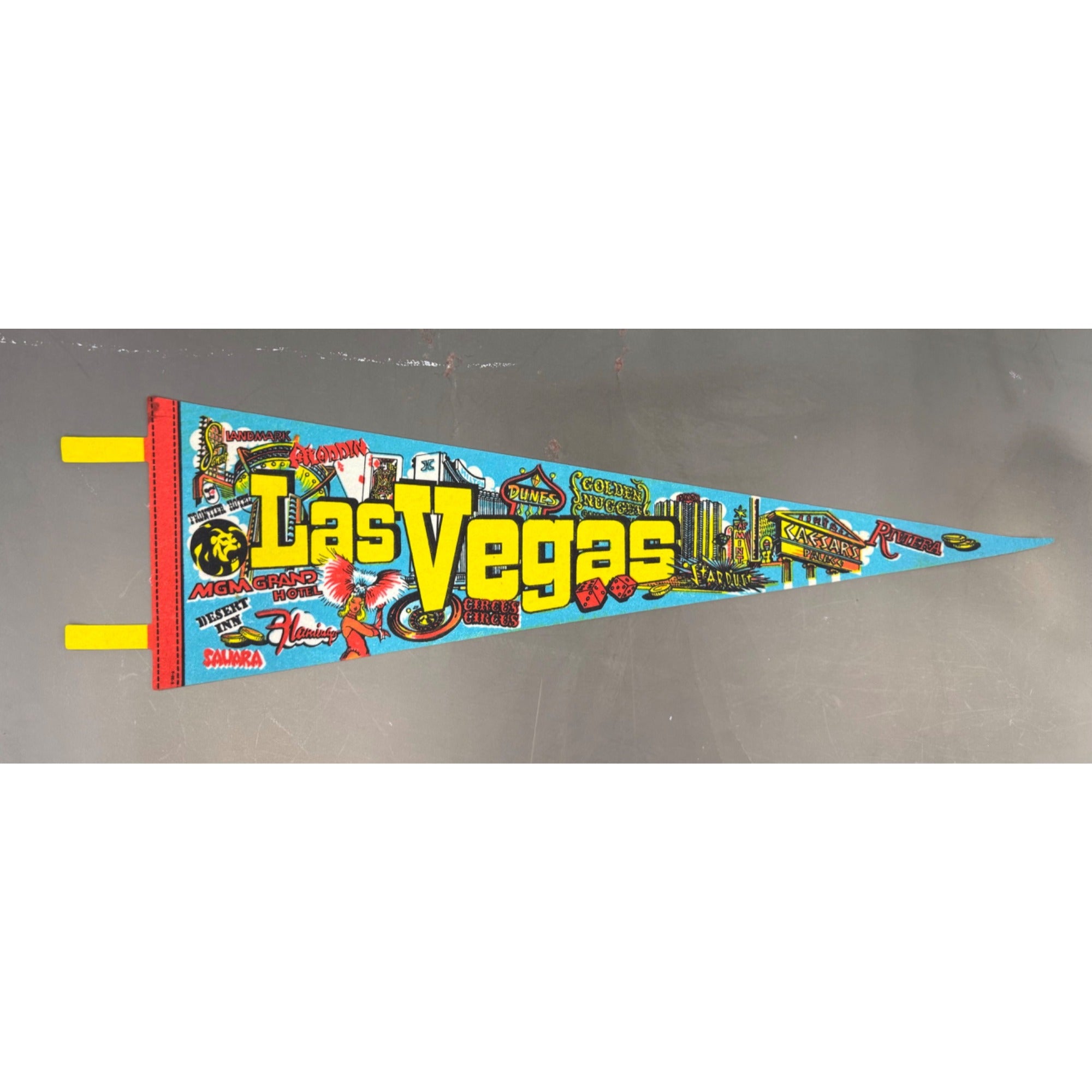 Vintage Las Vegas, Nevada pennant