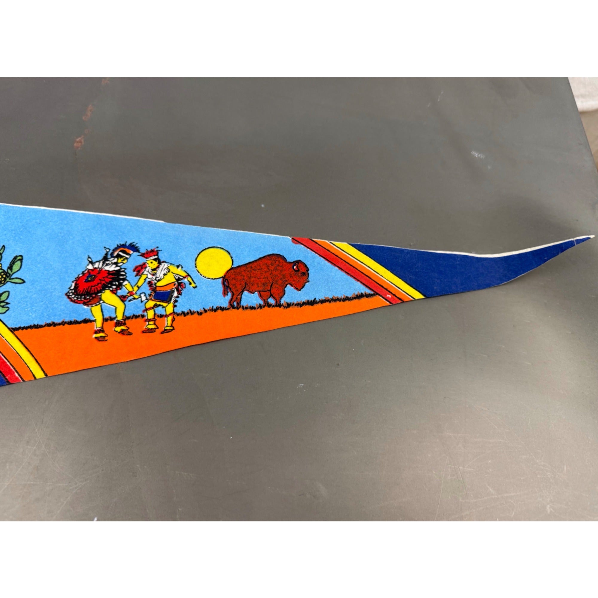 Vintage Oklahoma state pennant