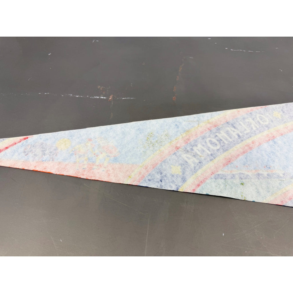 Vintage Oklahoma state pennant