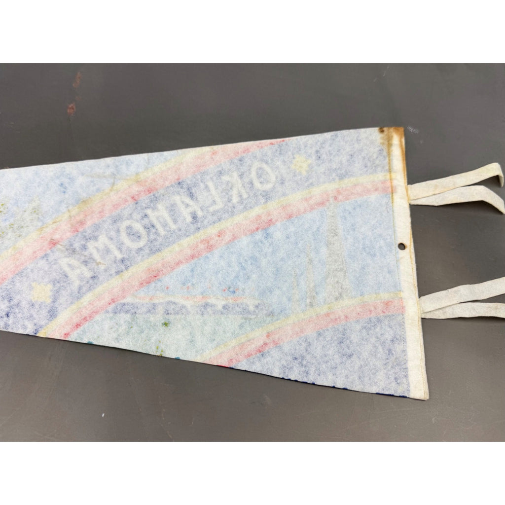 Vintage Oklahoma state pennant