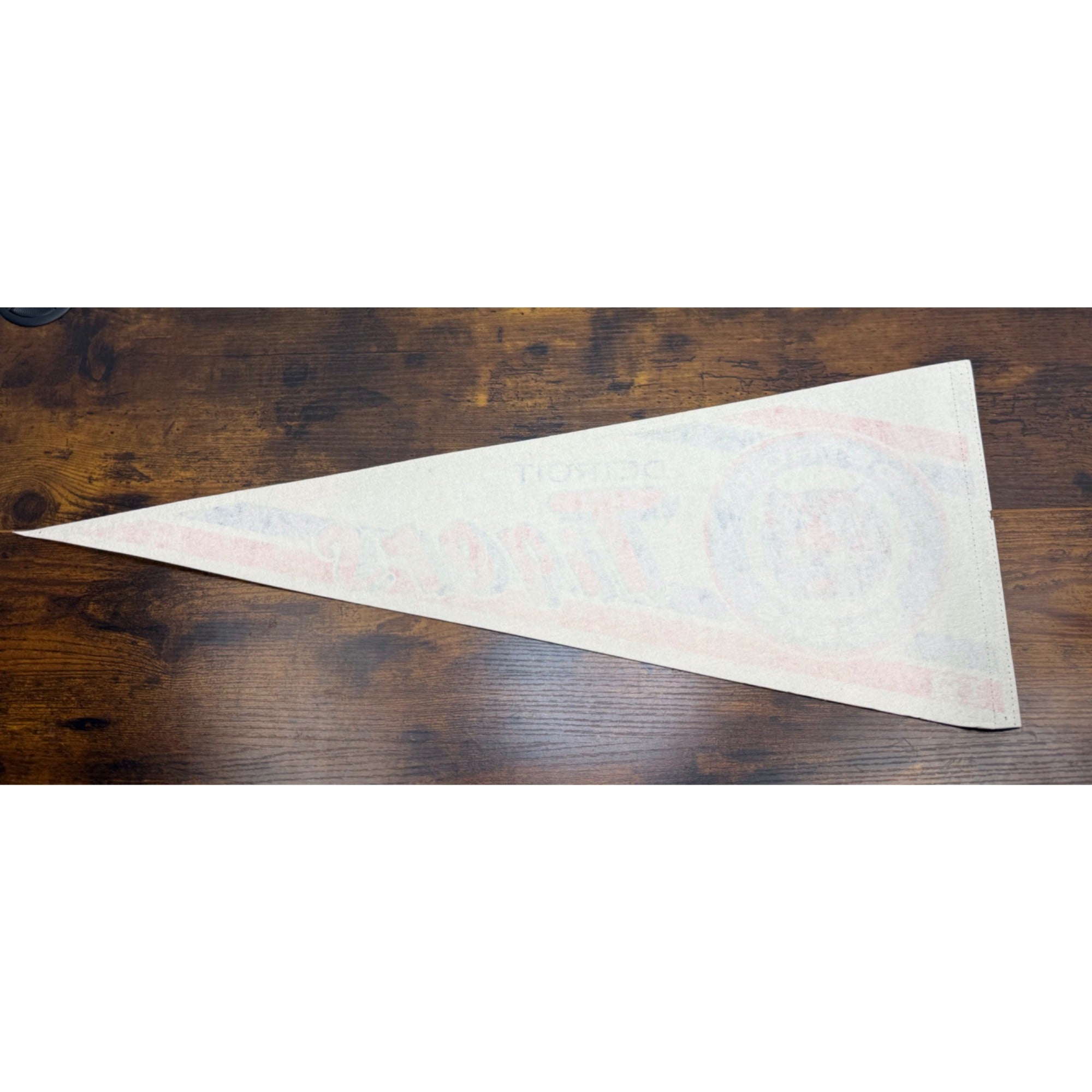 Detroit Tigers Vintage MLB Felt Pennant Banner 29.5 inches