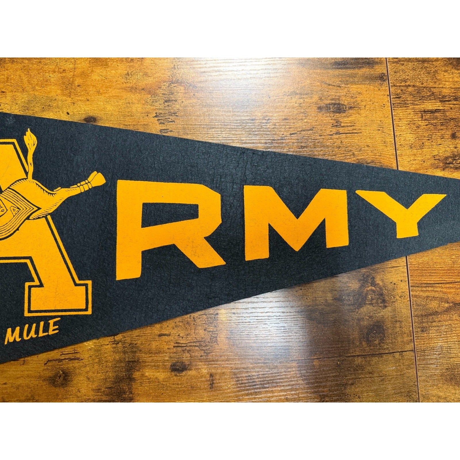 Vintage Army "Go Get 'em Mule" pennant