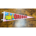 Vintage Oregon State pennant "the Beaver State"