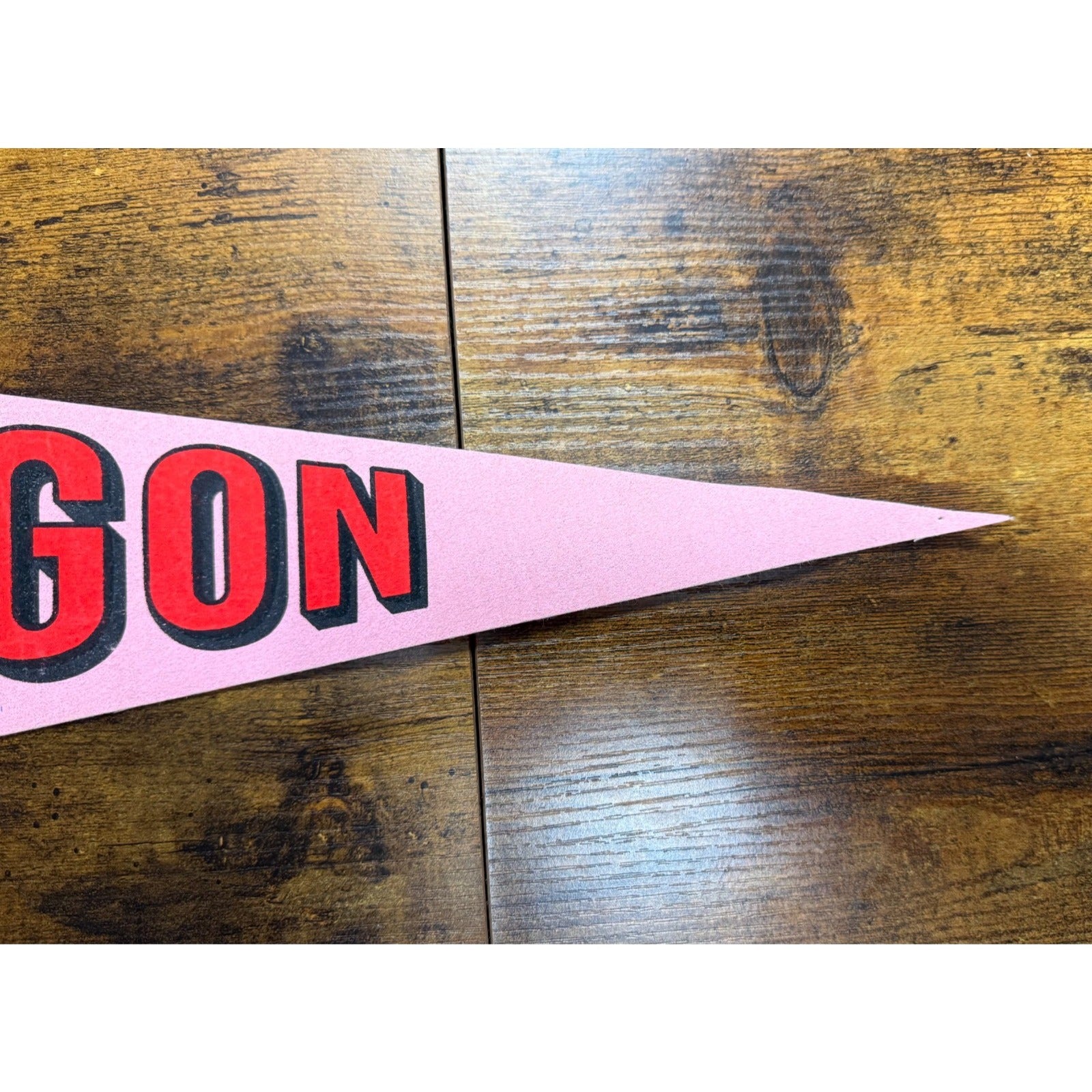 Vintage Oregon State pennant "the Beaver State"