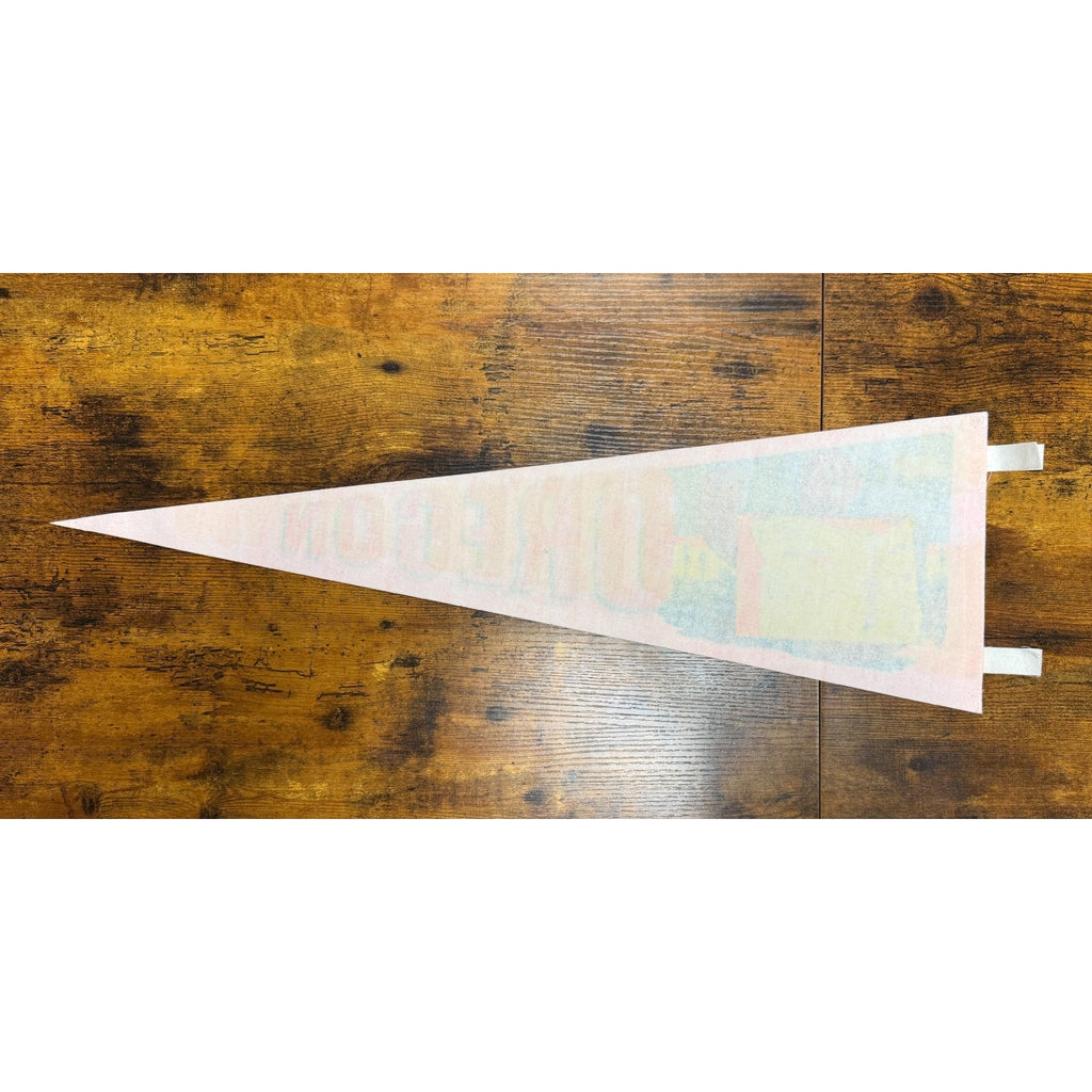 Vintage Oregon State pennant "the Beaver State"