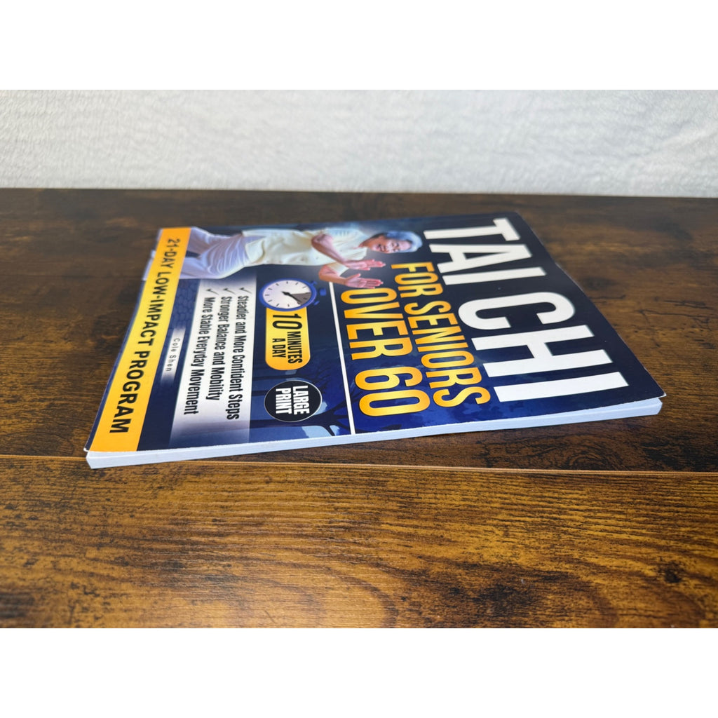 Tai Chi For Seniors Over 60: 21-Day Low-Impact Program Large Print