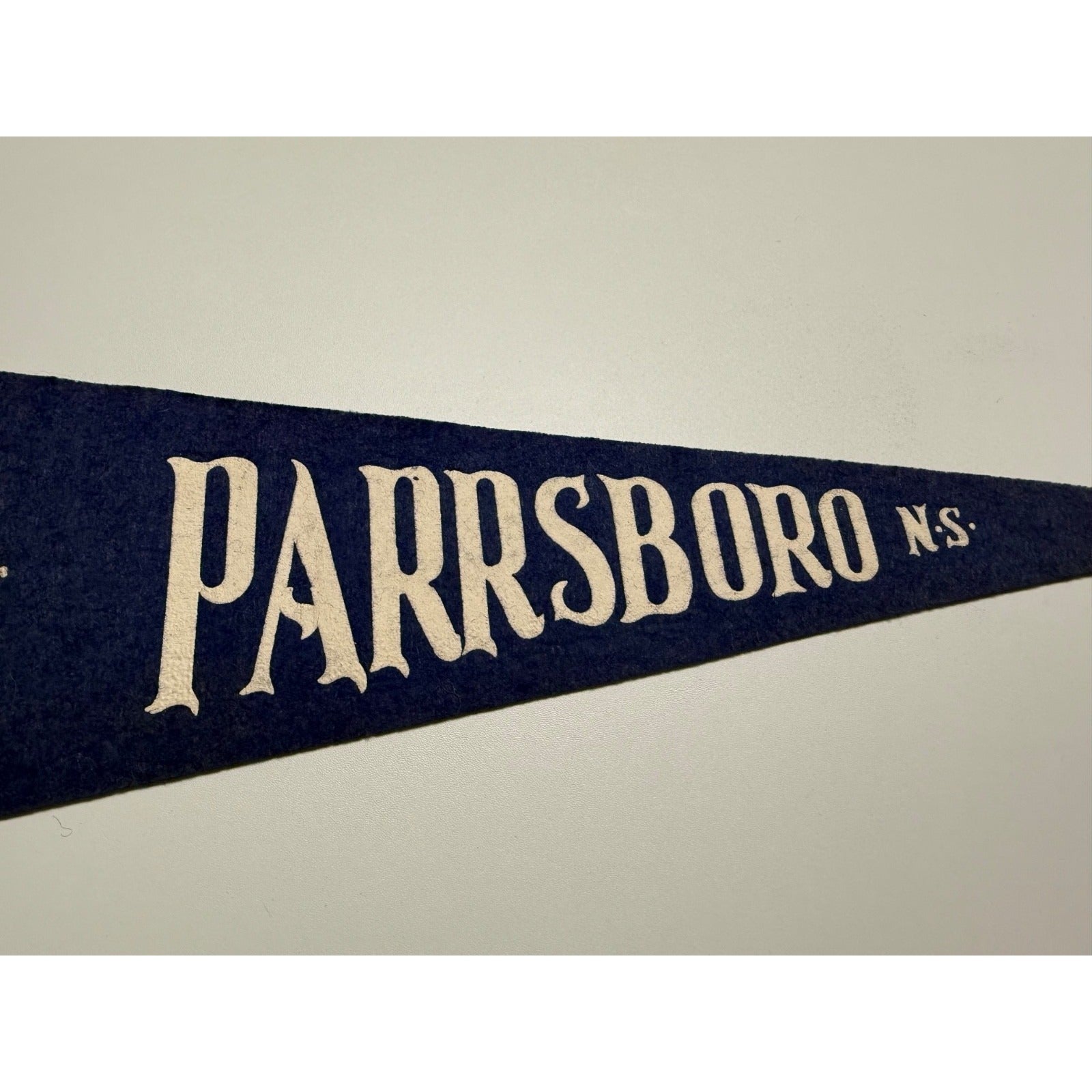 Vintage Parrsboro, N.S. Canada pennant