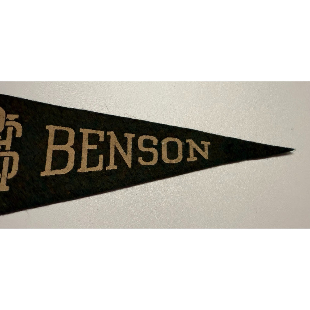 Vintage Benson pennant