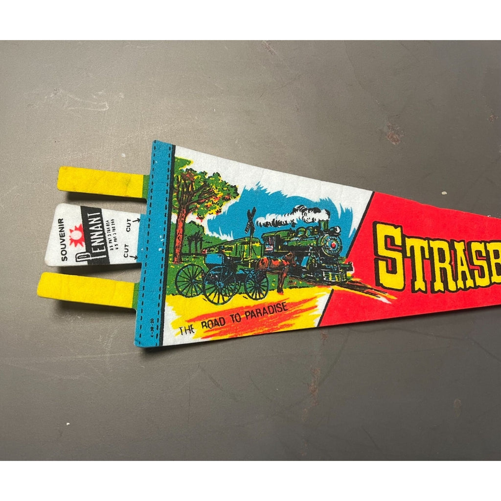 Vintage Strasburg Railroad, PA pennant
