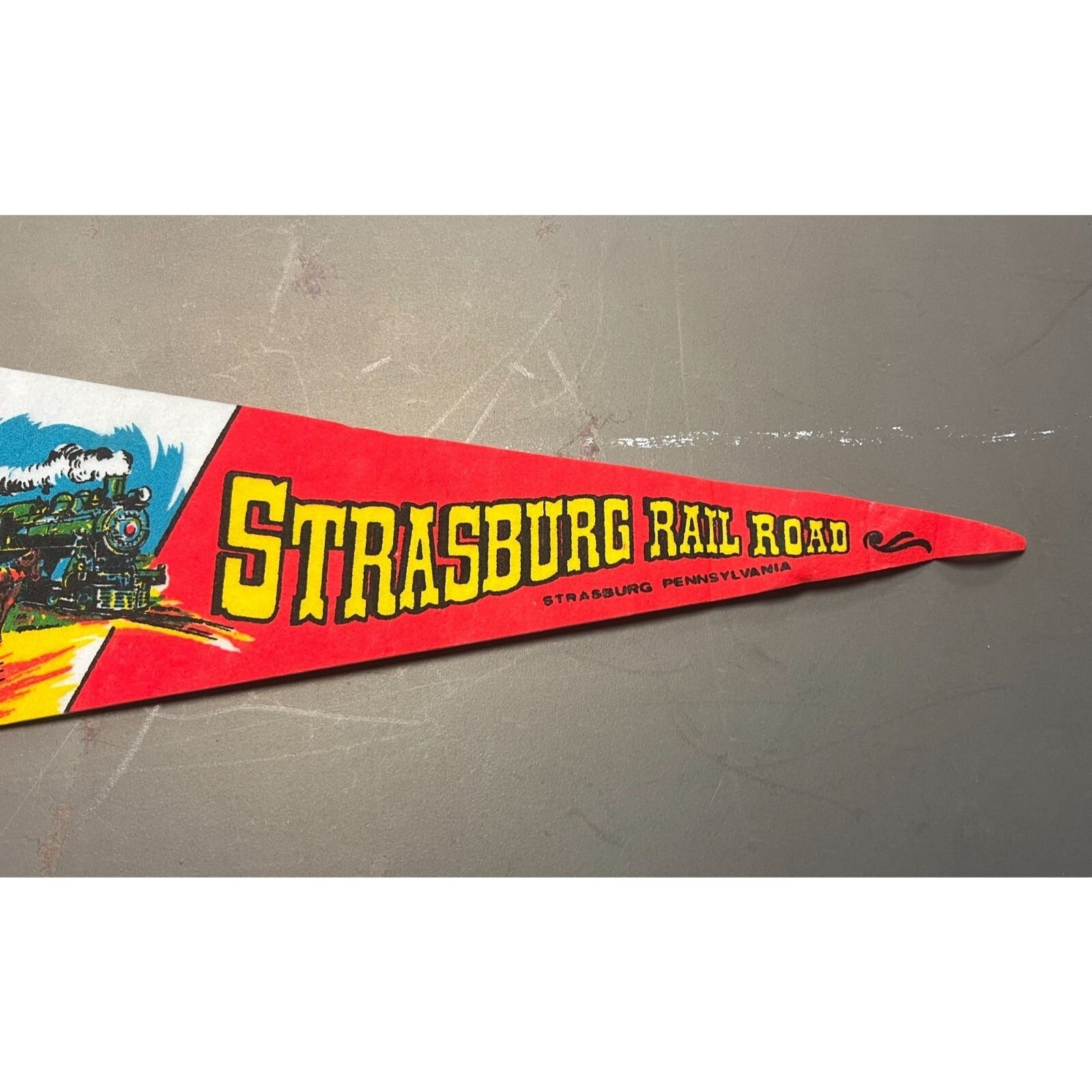 Vintage Strasburg Railroad, PA pennant