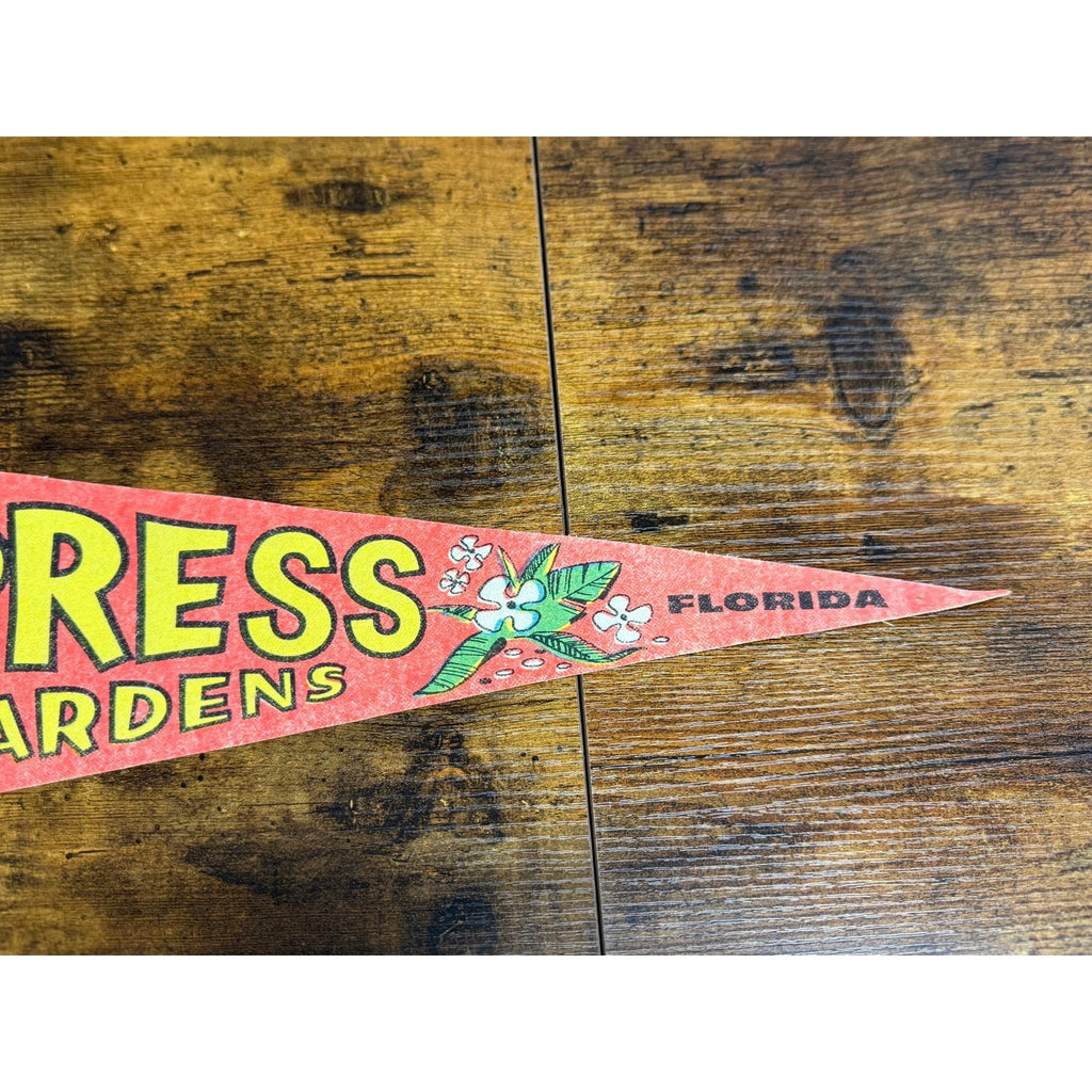 Vintage Cypress Gardens, Florida pennant