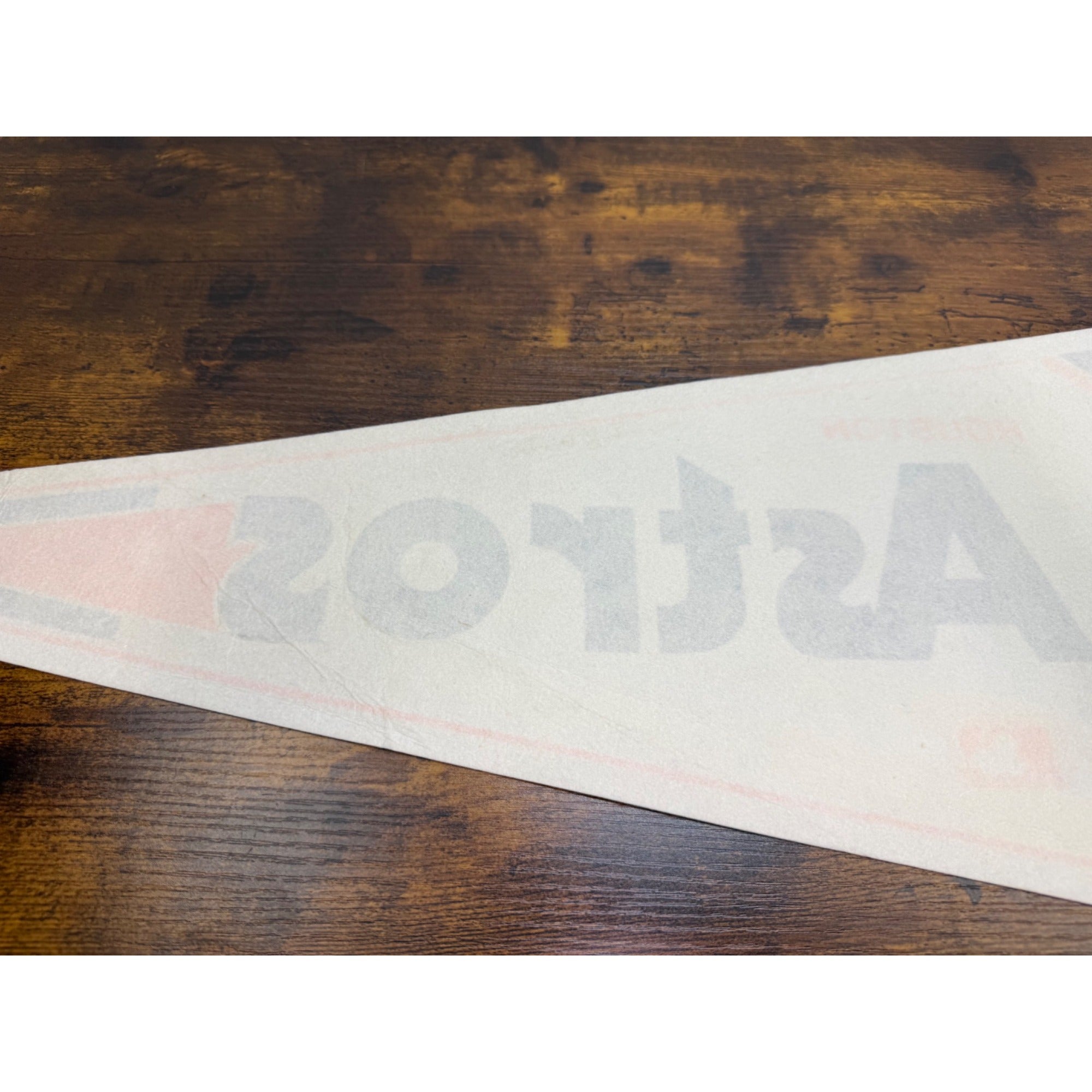Houston Astros Vintage MLB Pennant With Official Logo 29.5 inches