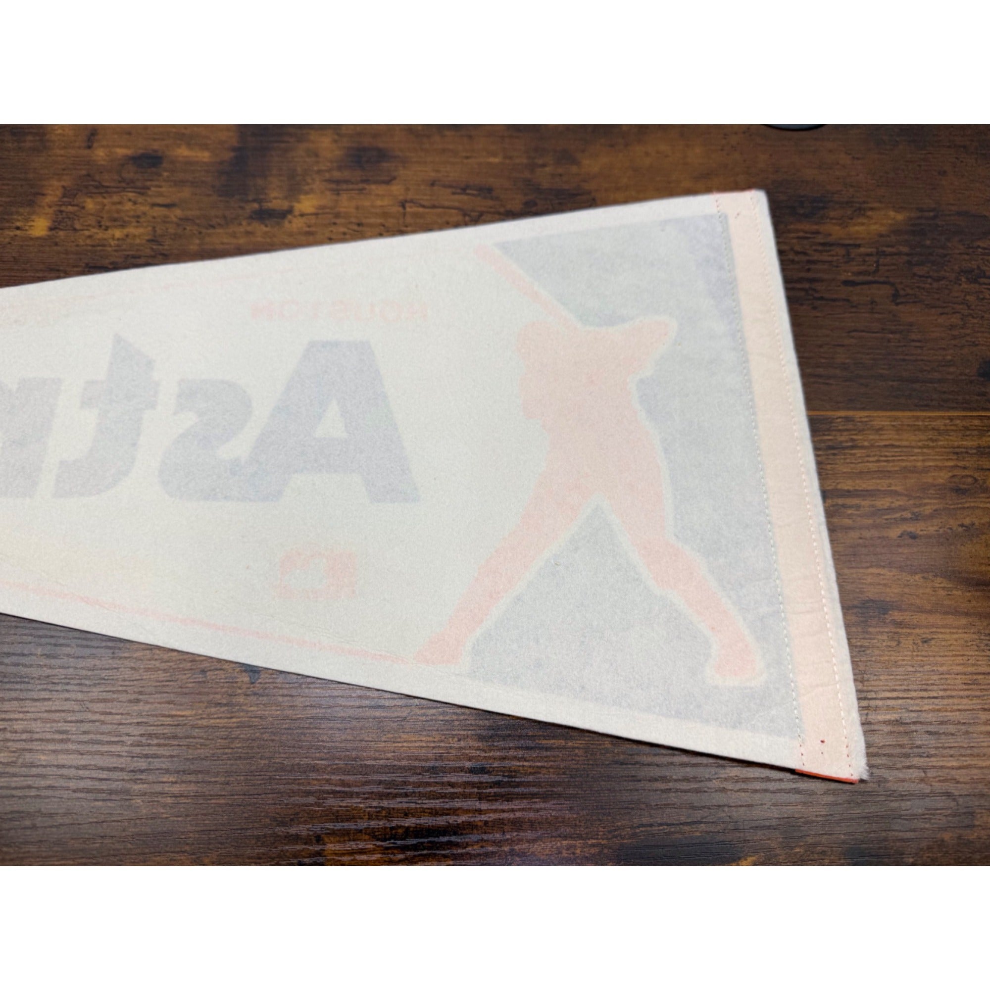 Houston Astros Vintage MLB Pennant With Official Logo 29.5 inches