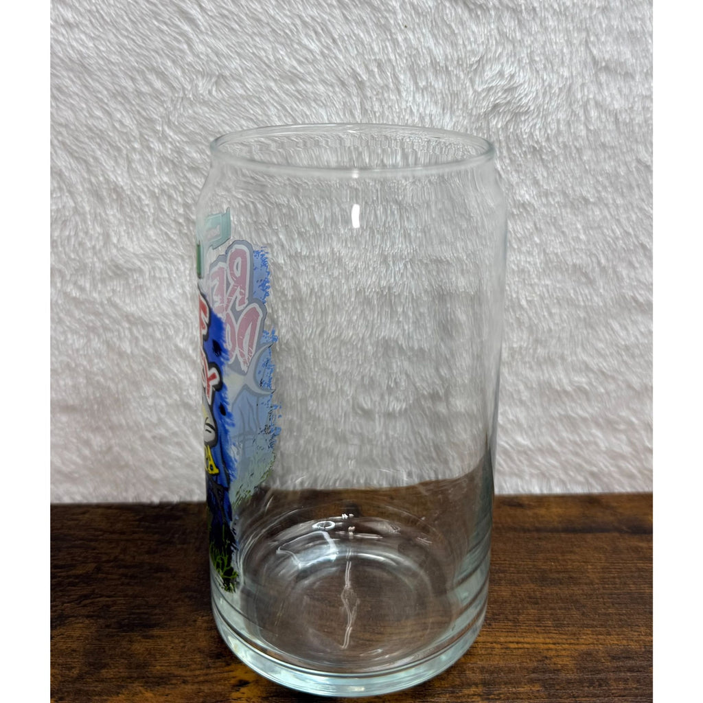 Tampa Bay Brewing Company Reef Donkey APA Pint Glass With Colorful Fish Design