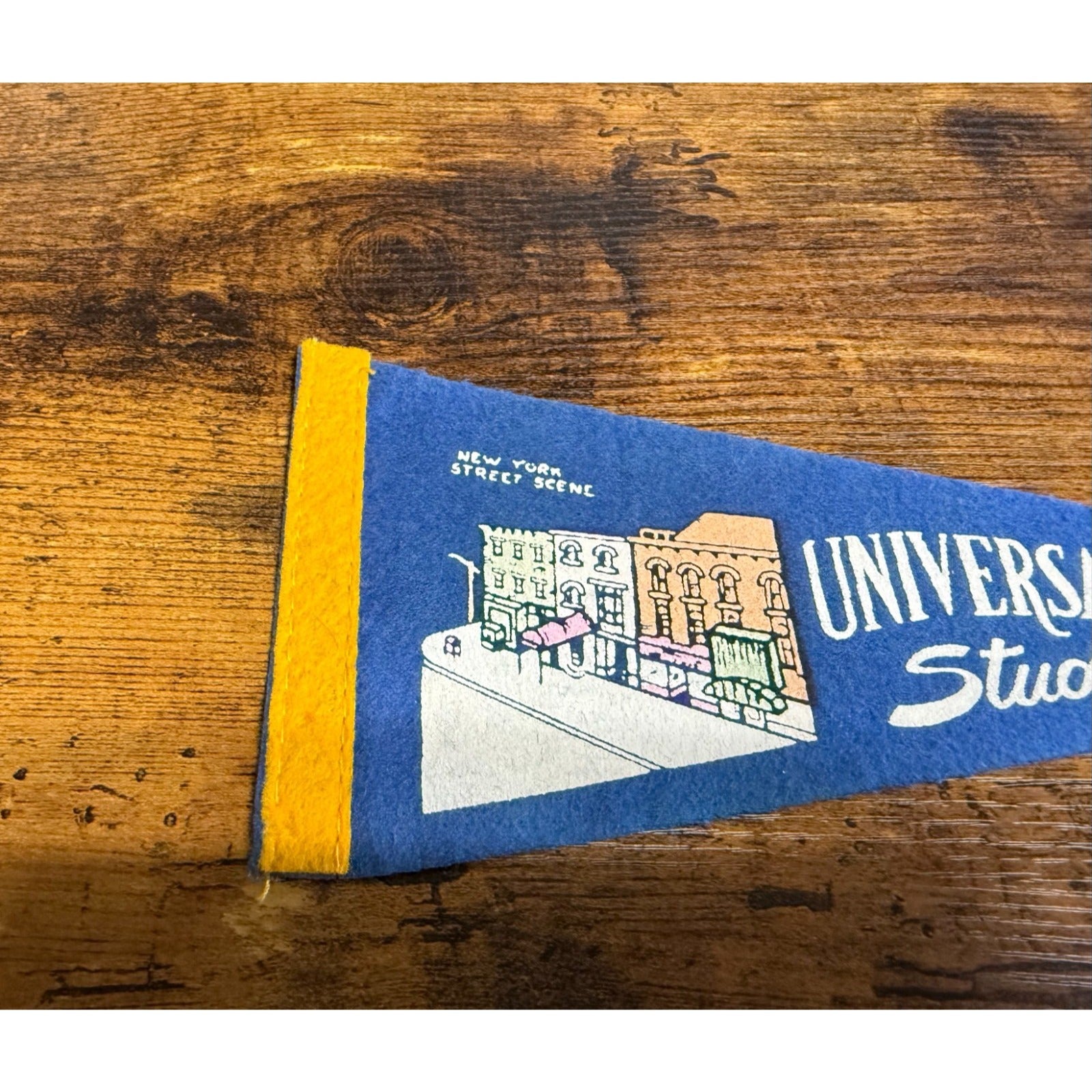 Vintage Universal City Studios mini pennant