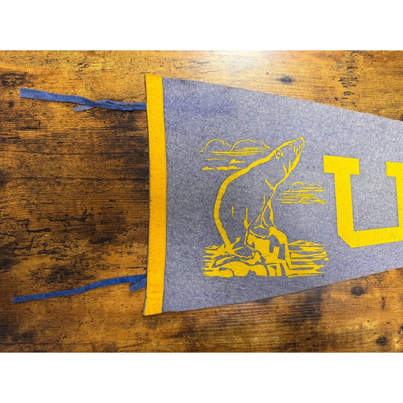 Vintage UCLA pennant