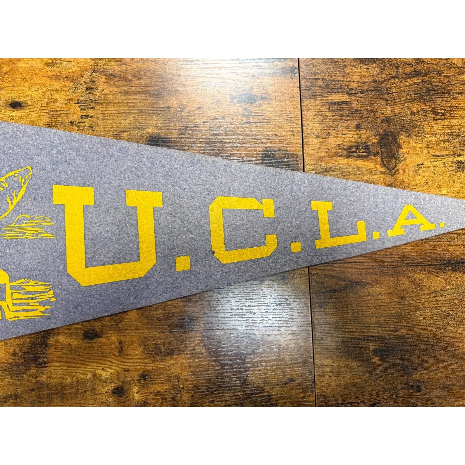 Vintage UCLA pennant